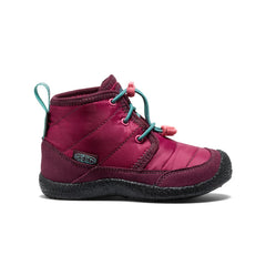 Little Kids' Howser II Waterproof Chukka | Beaujolais/Pool Blue