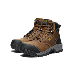 Men's CSA Evanston 6" Waterproof Boot (Carbon Toe) | Bison/Black