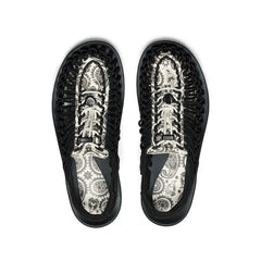 Men's UNEEK Sneaker x T.H.C. | Blk Raven Paisley