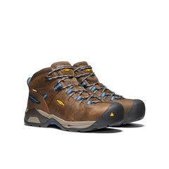 Men's Detroit XT Waterproof Boot (Steel Toe) | Cascade Brown/Orion Blue