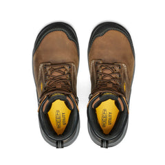 Women's Evanston 6" Waterproof Boot (Carbon Toe) | Bison/Black