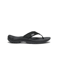 Women's Kona Leather Flip-Flop | Black/Vapor