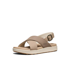 Women's Elle Luxe Cross Strap Sandal | Plaza Taupe/Brindle