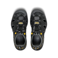 Men's SOLR Sandal | Black/Gold