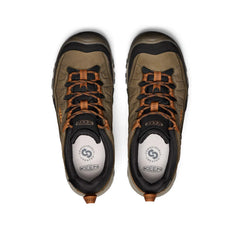 Men's Targhee IV Wide Waterproof Hiking Shoe | Sea Turtle/Roasted Pecan