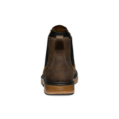 Men's San Jose Chelsea 90° Heel Boot (Aluminum Toe) | Cascade Brown/Gum