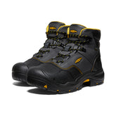 Men's Logandale Waterproof Boot (Steel Toe) | Raven/Black