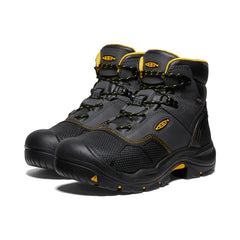 Men's Logandale Waterproof Boot (Steel Toe) | Raven/Black
