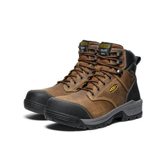 Men's Evanston 6" Insulated Waterproof Boot (Carbon Toe) | Bison/Black