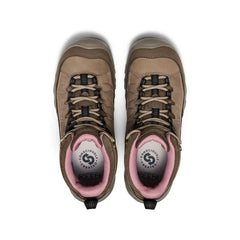 Women's Targhee IV Wide Waterproof Hiking Boot | Brindle/Nostalgia Rose