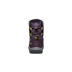 Little Kids' Puffrider Waterproof Winter Boot | Black Plum/Daiquiri Green