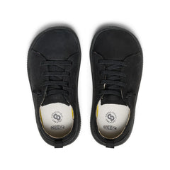 Little Kids' KNX Leather Sneaker | Triple Black