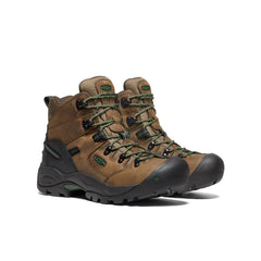 Men's Pittsburgh Energy 6" Waterproof Boot (Soft Toe) | Cascade Brown/Greener Pastures