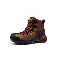 Men's Pittsburgh Energy 6" Waterproof Boot (Carbon Toe) | Bison/Black