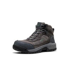 Women's Skokie Waterproof Work Boot (Carbon Toe) | Magnet/Black