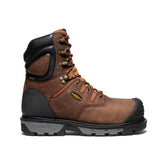Men's Camden 8" Insulated Waterproof Boot (Carbon Toe) | Leather Brown/Black