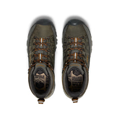 Men's Targhee III Waterproof Mid Wide | Black Olive/Golden Brown