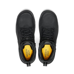 Men's Evanston 6" Waterproof Boot (Carbon Toe) | Black/Black