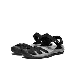 Women's Bali Strap Sandal | Black/Alloy