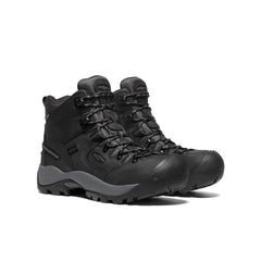 Men's Pittsburgh Energy 6" Waterproof Boot (Carbon Toe) | Black/Forged Iron