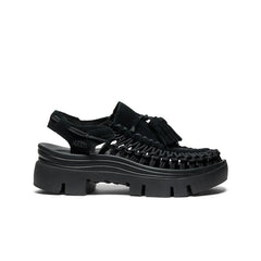All Gender UNEEK PLT Tassel Sneaker | Black/Black