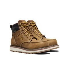 Women's Cincinnati 6" Waterproof Boot (Carbon Toe) | Belgian/Sandshell