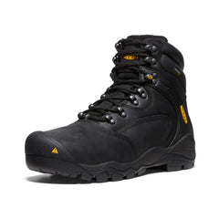 Men's Louisville 6" Waterproof Boot (Steel Toe) | Black