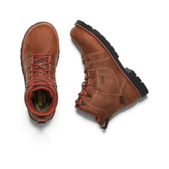 Women's Seattle 6" Waterproof Boot (Aluminum Toe) | Gingerbread/Black
