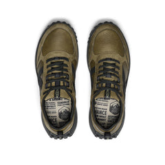 Men's KS86 Leather Sneaker | Dark Olive/Black
