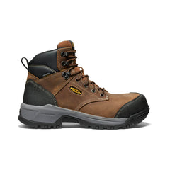 Men's Evanston 6" Waterproof Boot (Carbon Toe) | Bison/Black