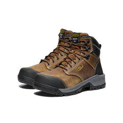 Women's Evanston 6" Waterproof Boot INT MET (Carbon Toe) | Bison/Black