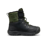 Big Kids' Kanibou Waterproof Winter Boot | Black/Bronze Green