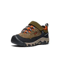 Little Kids' Targhee IV Waterproof Hiking Shoe | Dark Olive/Gold Flame