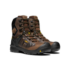 Men's Dover 8" Insulated Waterproof Boot (Carbon Toe) | Dark Earth/Black