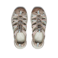 Women's Whisper | Taupe/Coral