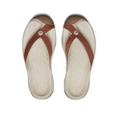 Women's Waimea Leather Flip-Flop | Sorrel Horse/Plaza Taupe