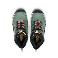 Little Kids' Skua Waterproof Winter Boot | Dark Forest/Rose Elegance