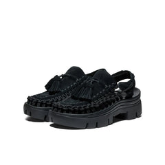 All Gender UNEEK PLT Tassel Sneaker | Black/Black