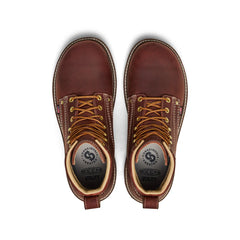 Men's Liberty 6" Waterproof 90° Heel Boot (Soft Toe) | Bombay Brown/Gum