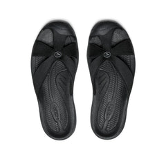 Women's Bali Slide Sandal | Black/Steel Grey