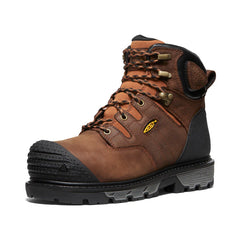 Men's Camden 6" Waterproof Boot (Carbon Toe) | Leather Brown/Black