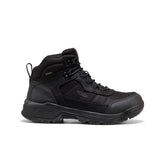 Men's Skokie Waterproof Work Boot (Soft Toe) | Black/Black