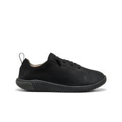 Big Kids' KNX Leather Sneaker | Triple Black