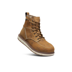 Women's San Jose 6" Waterproof Boot (Aluminum Toe) | Almond/Gum