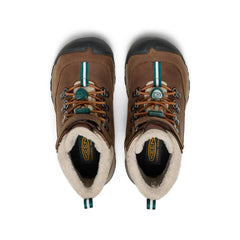 Little Kids' Kanibou Waterproof Winter Boot  |  Dark Earth/Roasted Pecan