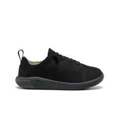 Little Kids' KNX Leather Sneaker  |  Triple Black