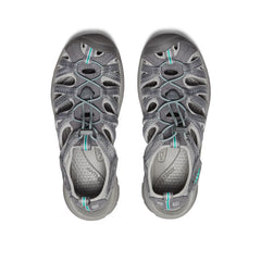 Women's Whisper  |  Medium Grey/Peacock Green