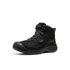 Men's Targhee IV Wide Waterproof Hiking Boot  |  Triple Black