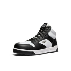 Men's Overton Mid Work Shoe (Carbon Toe)  |  Star White/Black