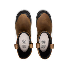 Men's Evanston Pull-On Waterproof Boot (Soft Toe)  |  Bison/Black